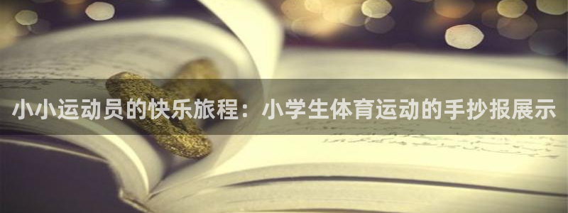 一竞技官网下载平台APP：小小运动员的快乐旅程：小学生体育运